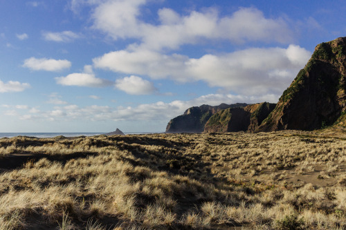 Karekare Beach, West Auckland, New Zealand. Voted by Passport Magazine as 2nd most beautiful beach i