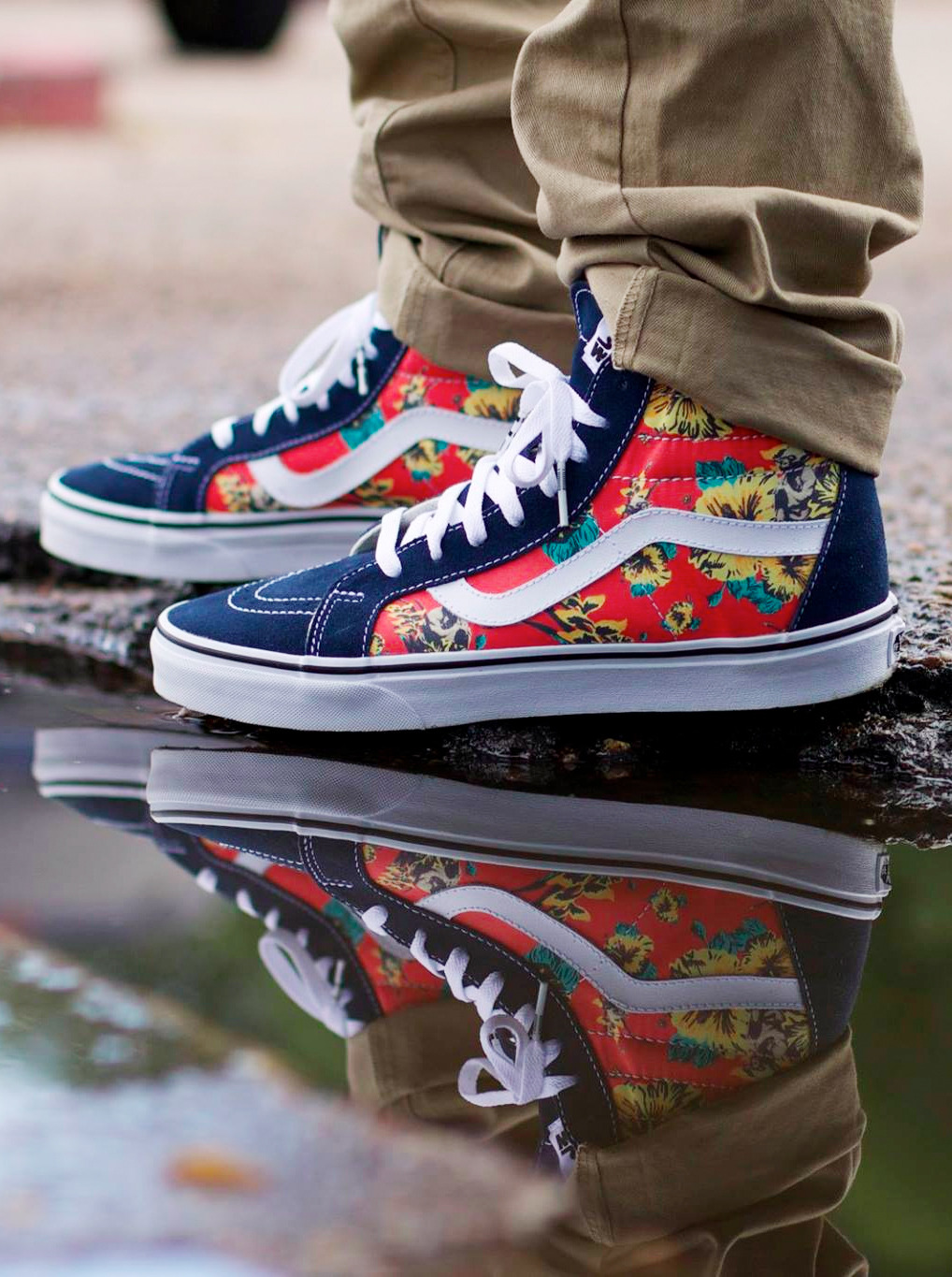 vans sk8 hi aloha