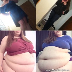 jiggle-monster-of-doom:Before &amp; After