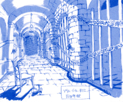 artbooksnat: Soul Eater (ソウルイーター) concept art for the background designs, illustrated by Shinji