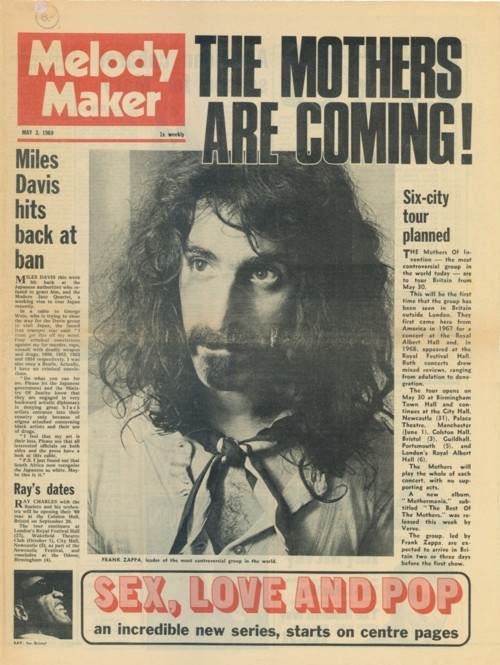 yellowshark:Melody Maker, May 1969
