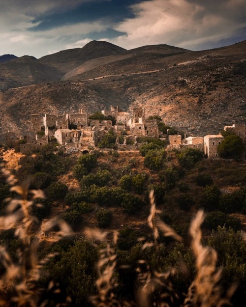 Blend in… Vathia | Laconia | Greece by Michael Laurent.  Vathia is a fortified vill