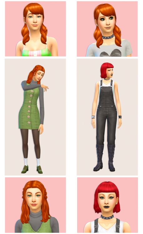 Townie Makeover Challenge!Rules: Go to the gallery, search for a sim by Maxis and give them a makeov