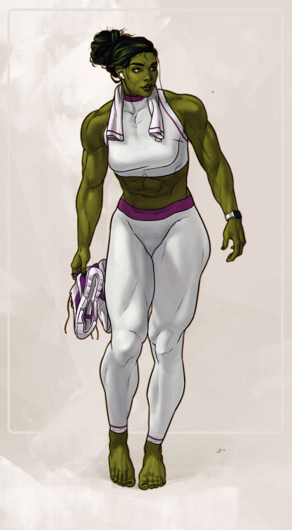 She-Hulk by Dima Ivanov