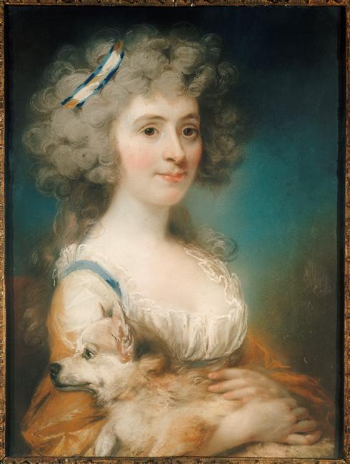 Portrait of Miss Power, later Mrs. Shea by John Russell,1789