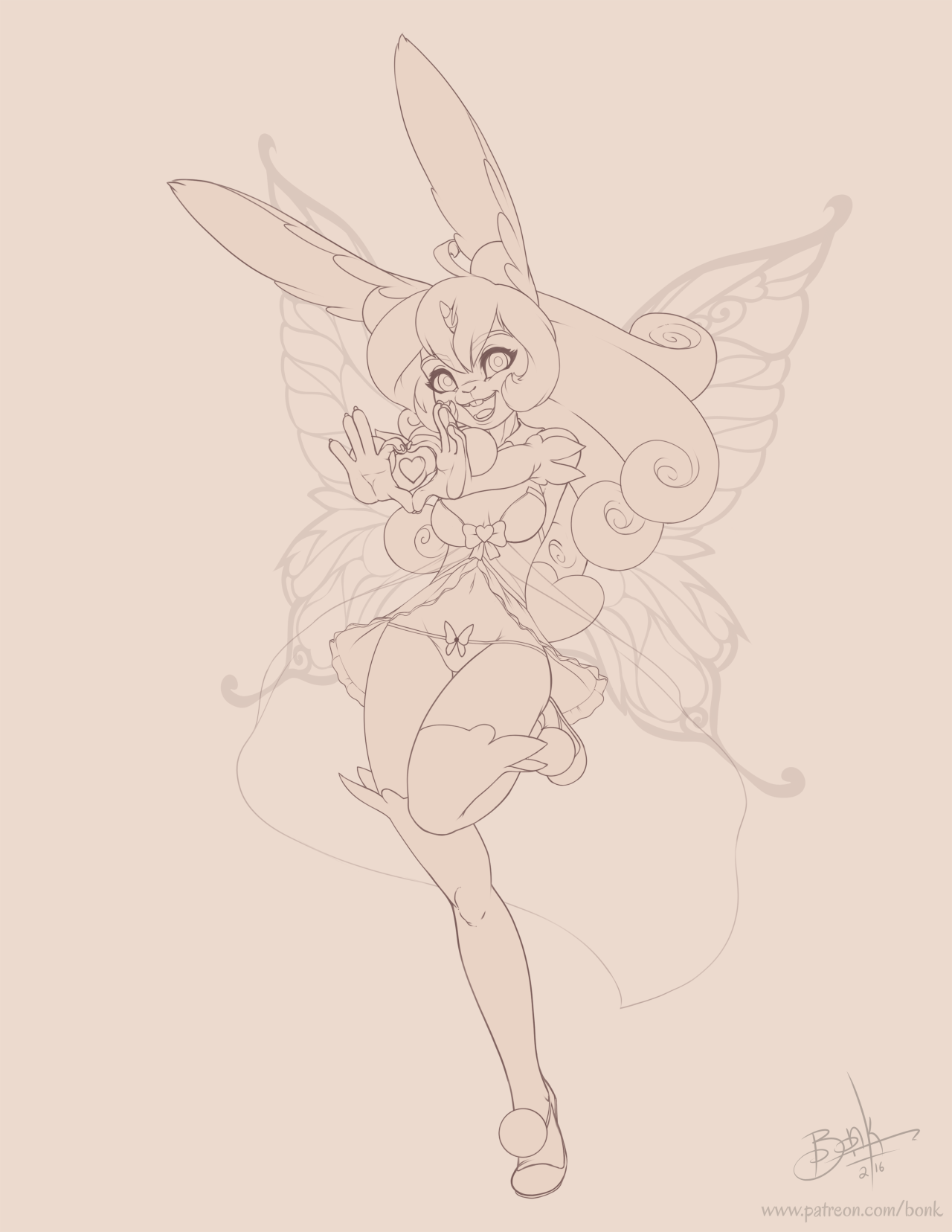 bonksart:  commissioned by CabbyYuki 