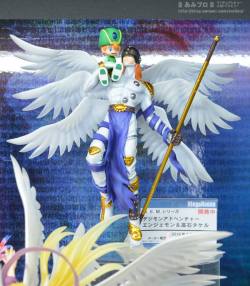 ohnoraptors:  Megahouse Angemon and Angewomon are painted!