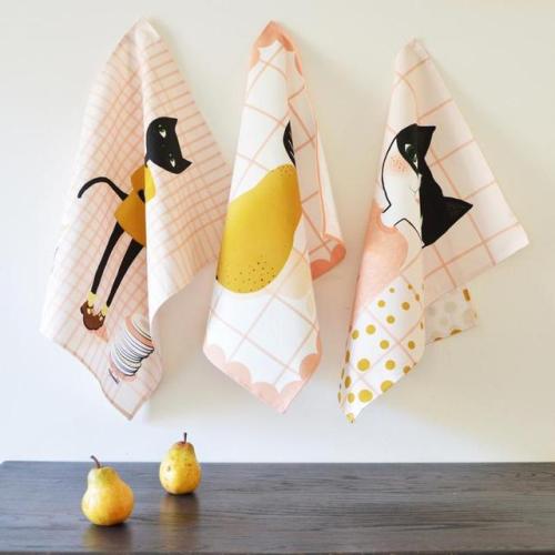 Pear Tea Towel //milicancrelat