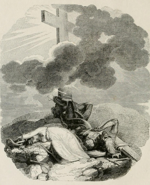 Destruction of death and sin, Religious Emblems, 1809