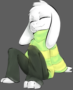 wahhbajack:  Asriel and Undyne! 