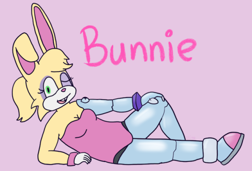 redstar-art:              It’s Bunnie Rabbot! I like her because she’s a cute bunny that has a south