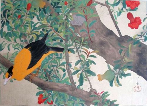fujiwara57:“Rakuzan kachō-ga fu 楽山花鳥画譜” deTsuchiya Rakusan 土屋楽山 (1886 - 1976).Note : kachō-ga 花鳥画 ou