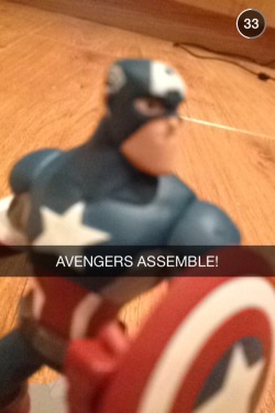 mynameisbruni:  liamgalgey:  Mike Wazowski joins the Avengers.  Did you purposefully have mjolnir blocking his face????? 