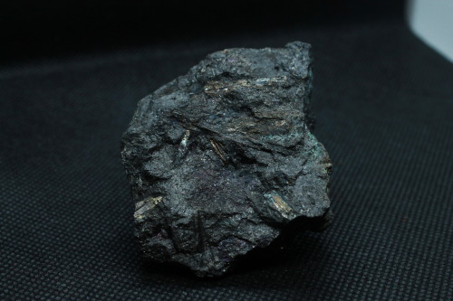 Bismuthinite with CassiteriteLocality: La Salvadora Mine, Cerro Bonete, Sud Lípez Province, P