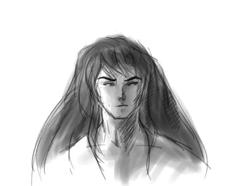 thornedraven: does this look like human Inuyasha? or more like Naraku? I don’t know. It was a 