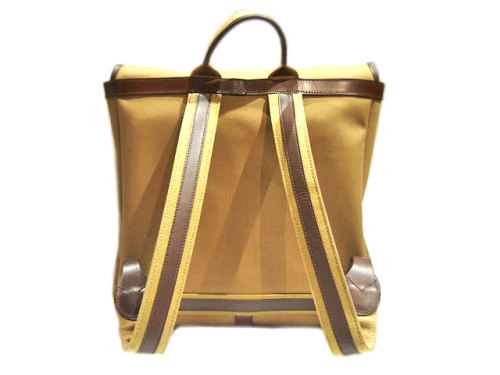 The back of a bag should be as elegant as the front. None looks finer than this Brady LP Rucksack de