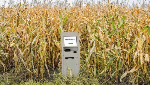 theonion: White House Announces Obamacare Exchange Now Only Accessible From Single Kiosk In Remote Iowa Cornfield WASHINGTON—Stating that the new system is pursuant with the regulations laid out by the Affordable Care Act, the White House announced