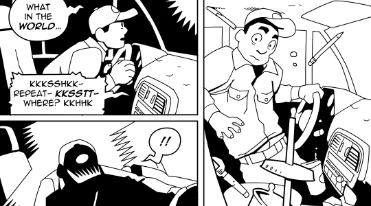 The second story for the next issue of Interludes is all inked up! I hope people