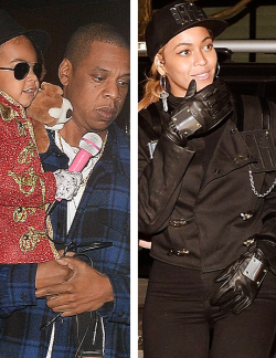 life-of-beyonce:   Blue as Michael Jackson