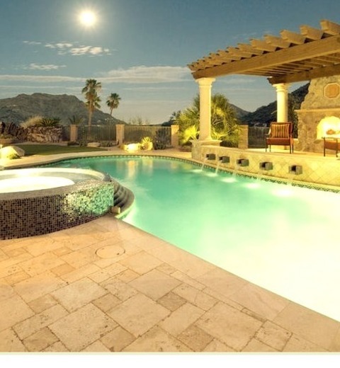 Mediterranean Pool - Poolhouse