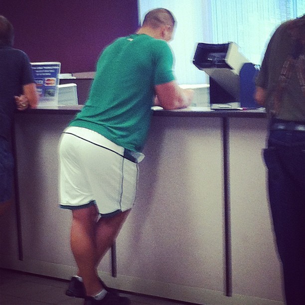 That ass in those shorts! O.O
