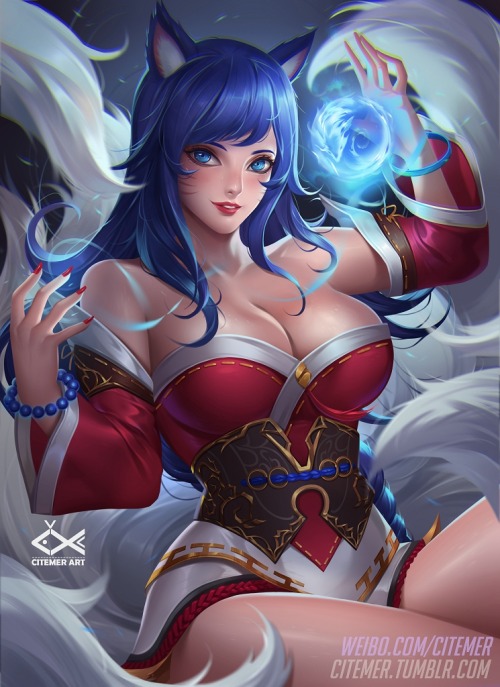 art-of-cg-girls:  AHRI by citemer