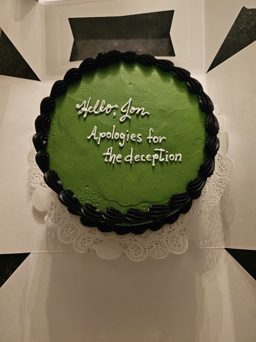 My My Friends Got Me A TMA Birthday Cake And I Laughed For A Solid 5 Minutes 