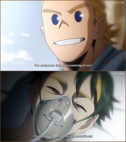 A hero who is acknowledged by everyone![via My Hero Academia Season 4]