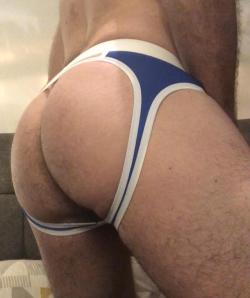 underwearhunters:  Like the fit of this jock on me  I moved to Twitter!  