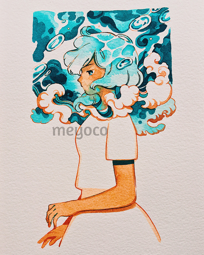 cousaten: More inktober artworks!