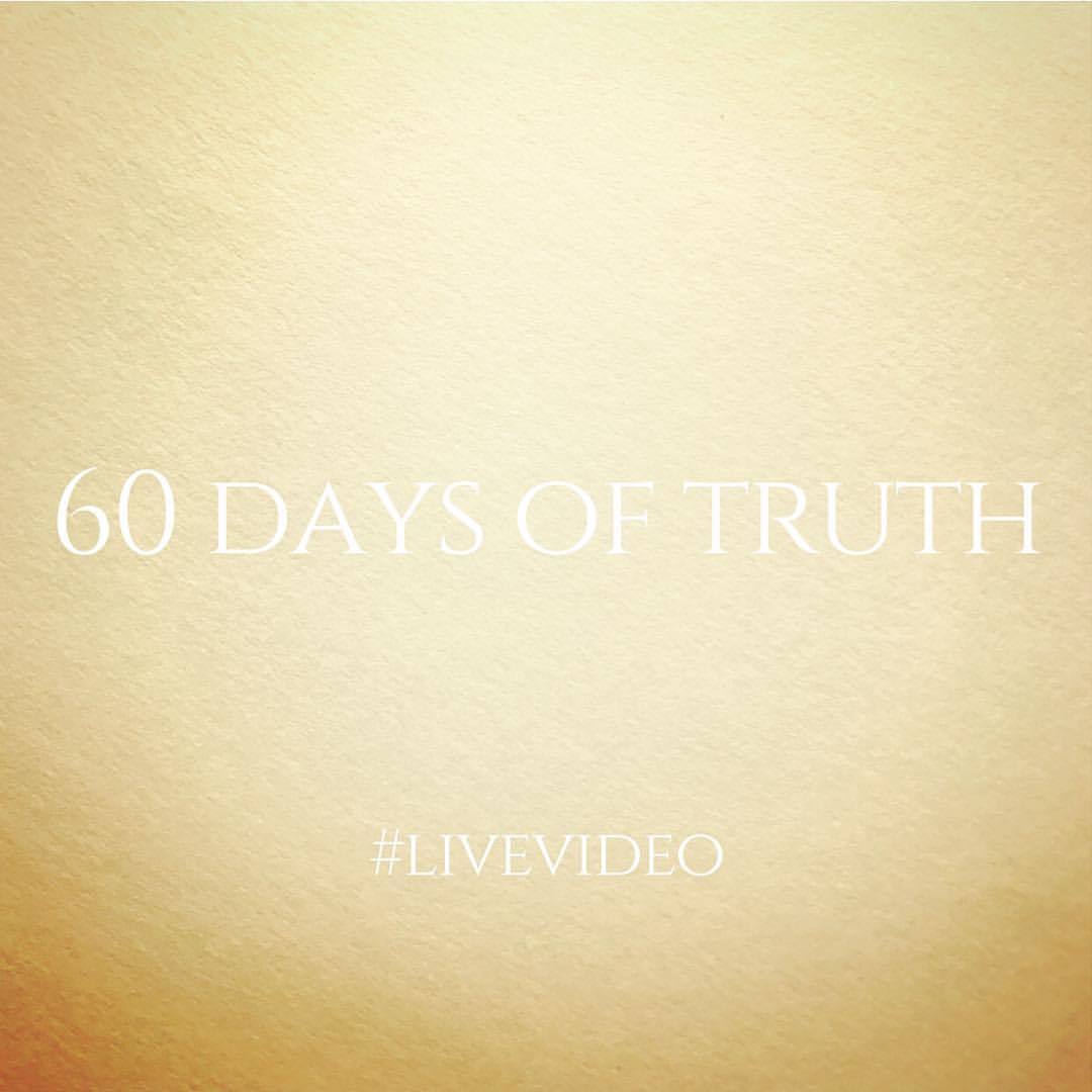 Today is day 13 of my 60 day Instagram Truth Quest. ‘Ahaaa, what is this wondrous sounding quest?’ I hear you ask. Well ☺️ good question.
I’m appearing on Instagram, via live video, every day for 60 days. Simply popping up on your screen to share...