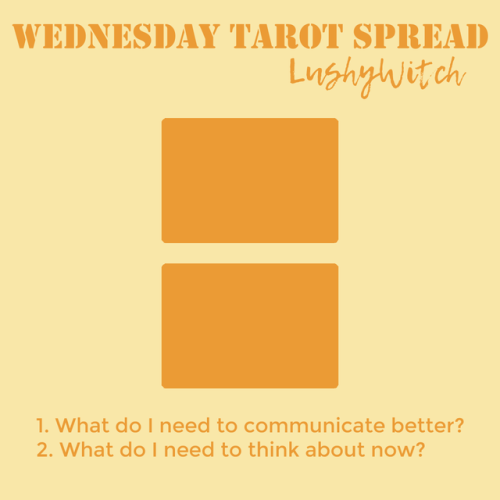 Wednesday Spread by LushyWitchUse this spread to demystify the mercury-dominant aspects of your life