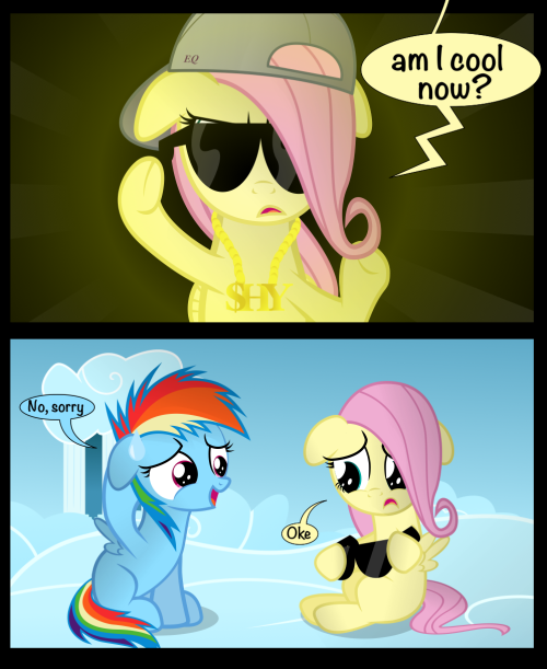madame-fluttershy:  Be cool. by *Coltsteelstallion  X3!