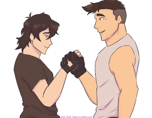 bee-boh-bees: keith: your hands are so big shiro: all the better to hold yours with