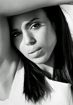 celebritiesofcolor:Kerry Washington for Net-a-Porter’s The Edit magazine