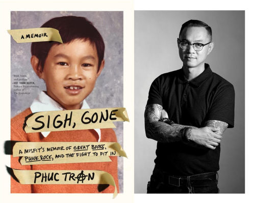 New from Flatiron Books, Sigh, Gone: A Misfit’s Memoir of Great Books, Punk Rock, and the Fight to F