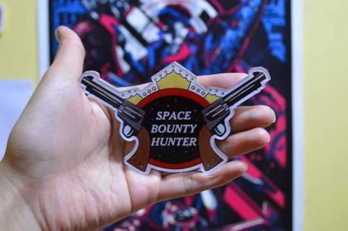 Bebop badges are here! There are 11 of ‘em left. I’ll send one as a giveaway on Bebop&rs