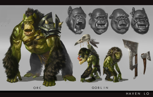 Haven Lo - Creature conceptsHere are some creature designs ive reworked. more to come!