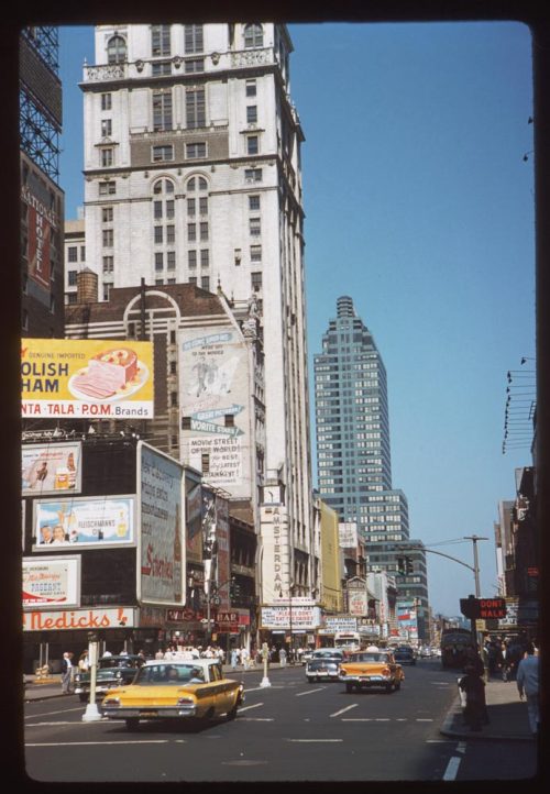 onceuponatown:  New York 1941-1960. By Charles Cushman.  GRINDHOUSE® KODACHROME