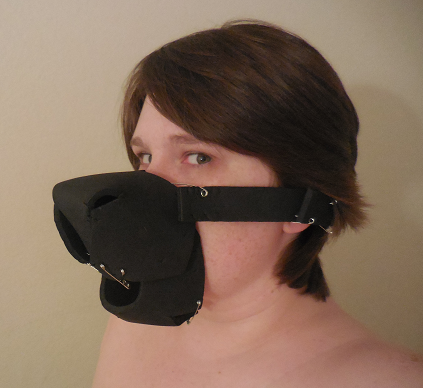 cookiethepup:  Another prototype and my favorite so far.  Shortened the muzzle and
