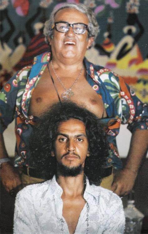 Chacrinha e Caetano Veloso - 1971