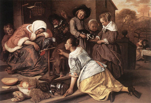 Effects of Intemperance, 1665, Jan SteenMedium: oil,woodwww.wikiart.org/en/jan-steen/effects