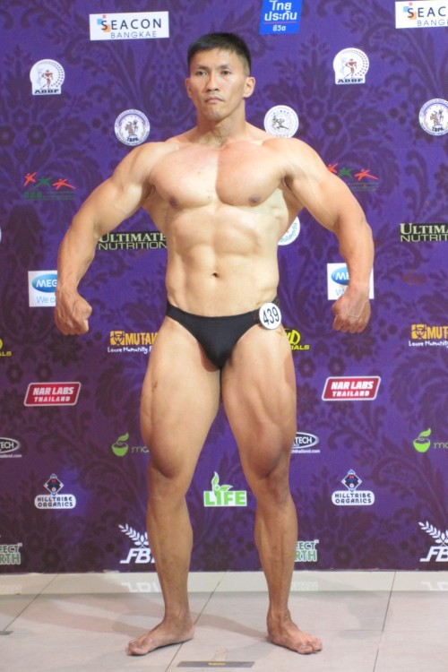 mukimukithai:  Big bear thai muscle - Kanit Saisangwon