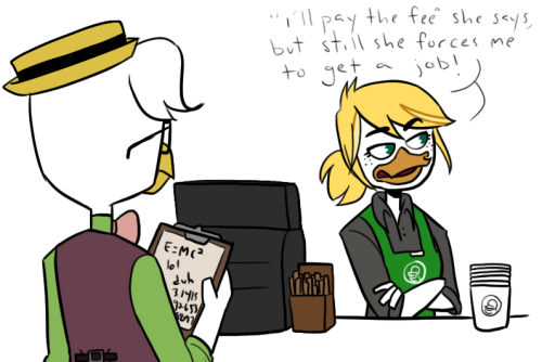 lettheladylead:DICKIE IN DUCKBURG! || 2Dickie gets a job and meets some people as she starts transit