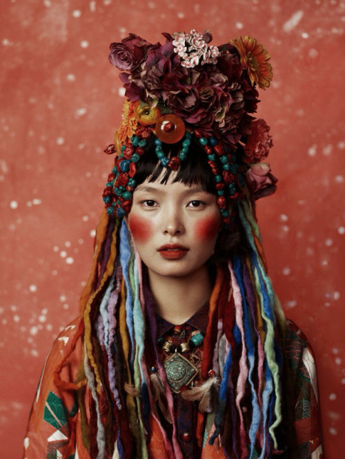 lilium-bosniacum:Tibetan women by Kiki Xue 