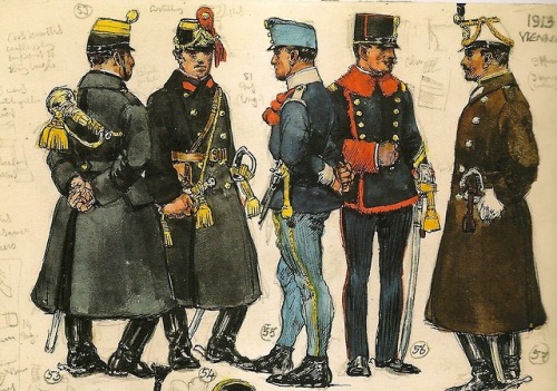 redarmyscreaming:Austro-Hungarain Army uniform plates.
