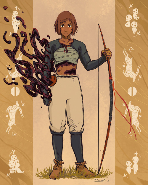 Princess Mononoke / Legend of Korra AU