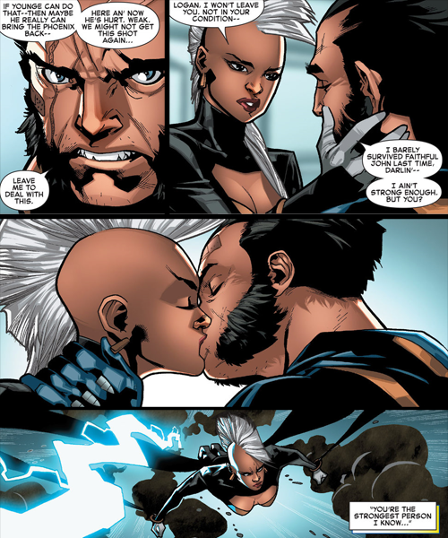 Wolverine storm relationship