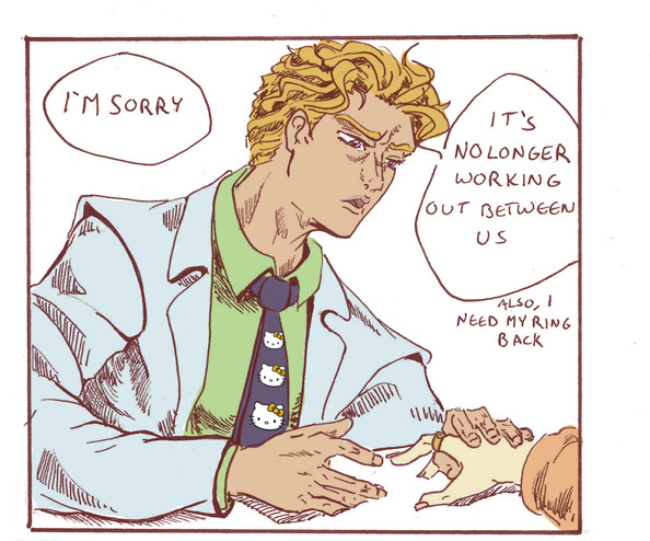 laveerie:  Let’s not let this get out of hand Anon asked me “Yoshikage Kira?”