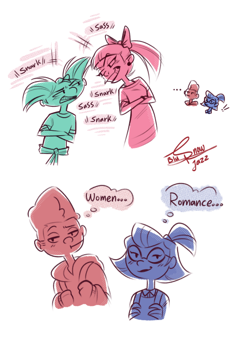 jazzyblusnowflake:Some HA! doodles while i recover- these kids are traumatized-Eddsworld stuff on pa